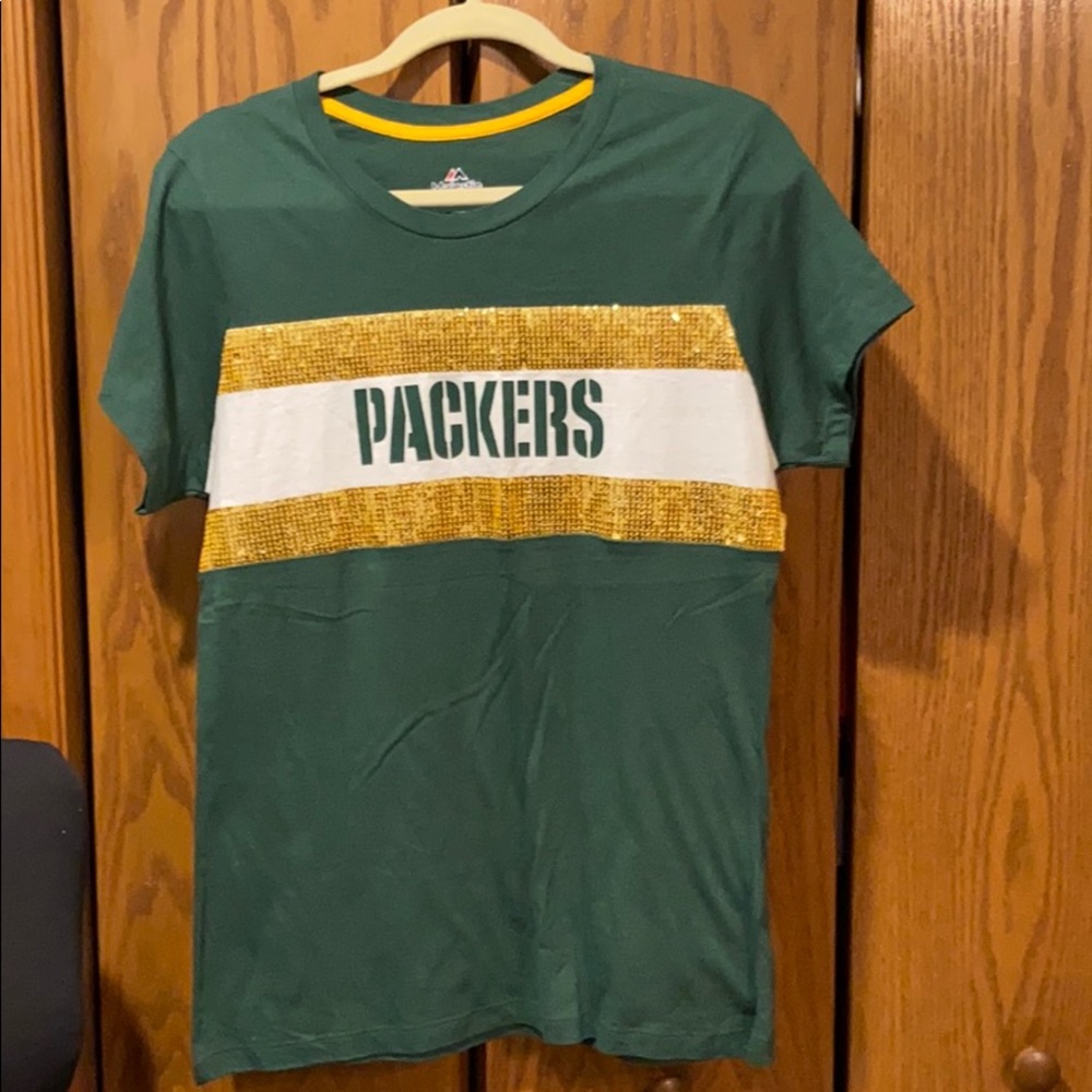 Majestic Large Green Bay Packers t-shirt